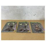 LOT OF 3 Tree Faces