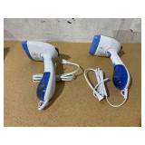 LOT OF 2 Conair ExtremeSteam Handheld Fabric Steamer
