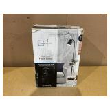 Mainstays 65" Modern Adjustable Head Matte Black Floor Lamp