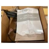 Mainstays 65" Modern Adjustable Head Matte Black Floor Lamp