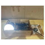 Mainstays 65" Modern Adjustable Head Matte Black Floor Lamp