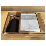 Mainstays 65" Modern Adjustable Head Matte Black Floor Lamp