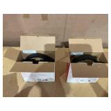 LOT OF 2 Onn. Wired Video Gaming Headset with 3.5mm Connector, Flip-to-Mute Mic, Lightweight Steel, For Nintendo Switch