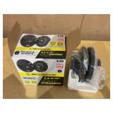 Scosche HD6504A-WM1SD 6.5" Multi-Fit HD Coaxial 4-Way 200 Watt Peak Car Stereo Speakers