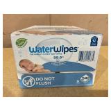WaterWipes Original 99.9% Water Based Baby Wipes, Unscented, 9 Resealable Packs (540 Wipes)