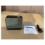 Onn. Small Wi-Fi Speaker with Bluetooth Technology