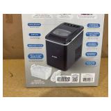 Avanti Ice Maker Mighty Ice Countertop Design Makes 26 Pounds of Bullet-Shaped Ice Cubes in 24 Hours