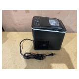 Avanti 26 lb Bullet Ice Maker, Black Stainless Steel