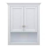 Home Decorators Collection Lamport 26 in. W x 8 in. D x 32 in. H Bathroom Storage Wall Cabinet in White Customer Returns See Pictures