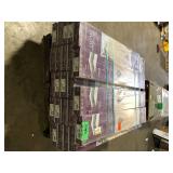 24 Boxes of Home Decorators Collection Larkmead Oak 12mm T x 7.56 in. W Waterproof Laminate Wood Flooring (15.95 sq. ft./Case)  Customer Returns See Pictures