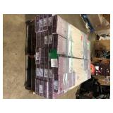 24 Boxes of Home Decorators Collection Larkmead Oak 12mm T x 7.56 in. W Waterproof Laminate Wood Flooring (15.95 sq. ft./Case)  Customer Returns See Pictures