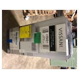 Vissani 5,000 BTU (DOE) 115-Volt Portable Air Conditioner Unit Cools up to 150 sq. ft. with Dehumidifier and Remote in WhiteCustomer Returns See Pictures