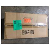 Cayden 6.5 in 1-Light Brushed Nickel Shaded Pendant Light with Clear Plus Etched Opal Glass Shade, No Bulbs Included  Customer Returns See Pictures