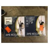 Lot of Hampton Bay 2-Light Oil Rubbed Bronze Ceiling Fan Moon LED Light Kit Customer Returns See Pictures