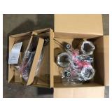 Hampton Bay Castleford 3-Light Oil Rubbed Bronze Transitional Classic Chandelier for Dining Areas with No Bulbs Included Customer Returns See Pictures