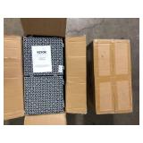 Lot of VEVOR Interlocking Drainage Mat Floor Tiles PVC Modular Gym Flooring Tiles 12 x 12 x 0.6 in. (Gray 50 Pcs,50 sq ft)  Customer Returns See Pictures