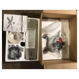 Feit Electric Katalyst 60-Watt 5-Light Matte Black Modern Adjustable CCT and 3-Light Modes Integrated LED Chandelier Light Customer Returns See Pictures