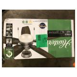 Hunter Antero 52 in. Hunter Express Indoor Matte Silver Ceiling Fan with Light Kit Included  Customer Returns See Pictures