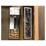 Feit Electric Katalyst 60-Watt 5-Light Matte Black Modern Adjustable CCT and 3-Light Modes Integrated LED Chandelier Light Customer Returns See Pictures