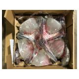 Hampton Bay Halophane 5-Light Oil Rubbed Bronze Chandelier with Frosted Ribbed Glass Shades Customer Returns See Pictures