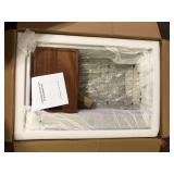 HOROW Drop-in Stainless Steel 33 in. Workstation Ledge Topmount Kitchen Sink 18-Gauge 2-Hole Single Bowl with Integrated Ledge  Customer Returns See Pictures