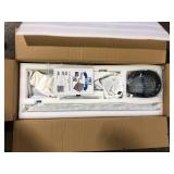 AKDY 1-Handle Freestanding Floor Mount Tub Faucet Bathtub Filler with Hand Shower in Matte Black  Customer Returns See Pictures