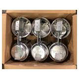 HALO H27 6 in. Aluminum Recessed Lighting Housing for Remodel Shallow Ceiling Insulation Contact Air-Tite (6-Pack)  Customer Returns See Pictures