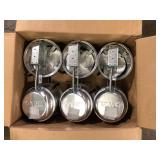 HALO H27 6 in. Aluminum Recessed Lighting Housing for Remodel Shallow Ceiling Insulation Contact Air-Tite (6-Pack)  Customer Returns See Pictures