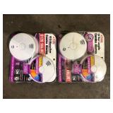 Lot of Kidde 10-Year Worry-Free Smoke and Carbon Monoxide Detector, Battery Powered with Voice Alarm (2-Pack) Customer Returns See Pictures
