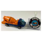 1969 REDLINE Hot Wheels "The Heavy Weights" Cement Mixer With Button