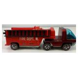 1969 REDLINE Hot Wheels "The Heavy Weights" Fire Engine With Button