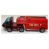 1969 REDLINE Hot Wheels "The Heavy Weights" Fire Engine With Button