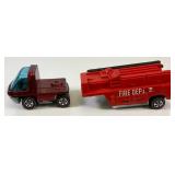 1969 REDLINE Hot Wheels "The Heavy Weights" Fire Engine With Button