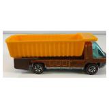 1969 REDLINE Hot Wheels "The Heavy Weights" Dump Truck With Button