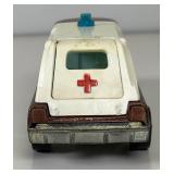 1969 REDLINE Hot Wheels "The Heavy Weights" Ambulance With Button
