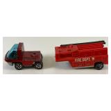 1969 REDLINE Hot Wheels "The Heavy Weights" Fire Engine