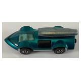 1970 REDLINE Hot Wheels "Rocket-Bye-Baby" With Plastic Button Nice Condition