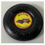 1970 REDLINE Hot Wheels "Rocket-Bye-Baby" With Plastic Button Nice Condition