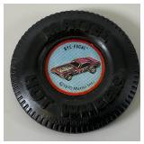 1970 REDLINE Hot Wheels "Bye-Focal" With Button Nice Condition (Bottom Rough Casted)