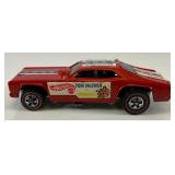 1969 REDLINE Hot Wheels "The Mongoose" Plymouth Funny Car With Parachute Nice Condition