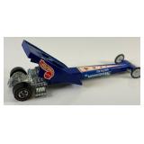 1971 REDLINE Hot Wheels " The Mongoose" Rear Engine Dragster With Parachute Nice Condition