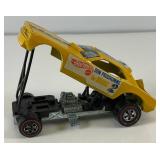 1969 REDLINE Hot Wheels "The Snake" Cuda Funny Car With Parachute Nice Condition