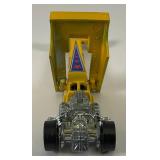 1971 REDLINE Hot Wheels " The Snake " Rear Engine Dragster With Parachute Nice Condition