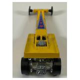 1971 REDLINE Hot Wheels " The Snake " Rear Engine Dragster With Parachute Nice Condition