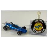 1969  REDLINE Hot Wheels "Indy Eagle" With Button Nice Condition