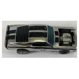 1969 REDLINE Hot Wheels Chrome "Boss Hoss" Mustang Nice Condition Has Number Stickers Present