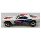 1969 Hard To Find (Star Rivet) REDLINE Hot Wheels "The Snake II" Funny Car Very Nice Condition Slide Present On Bottom