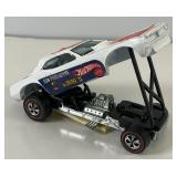 1969 Hard To Find (Star Rivet) REDLINE Hot Wheels "The Snake II" Funny Car Very Nice Condition Slide Present On Bottom