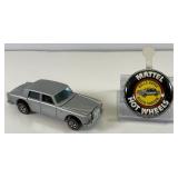 1969 REDLINE Hot Wheels "Rolls-Royce Silver Shadow" With Button Nice Condition