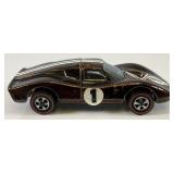 1968 REDLINE Hot Wheels "Ford Mk IV" Transparent Dsark Brown Very Nice Condition